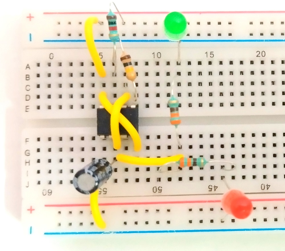 LED-Flasher-Circuit - theoryCIRCUIT - Do It Yourself Electronics Projects