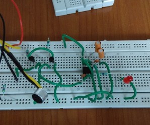 Clap switch circuit using IC 555