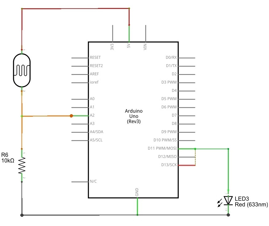 Photocell LDR Sensor With Arduino TheoryCIRCUIT Do It Yourself Electronics Projects