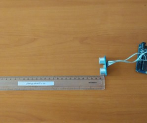 Interface ultrasonic sensor (HC-SR 04) with arduino