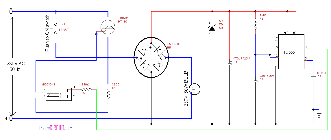 Auto off deals light switch