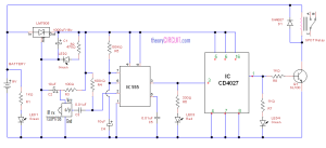 IR remote control circuit for home appliances