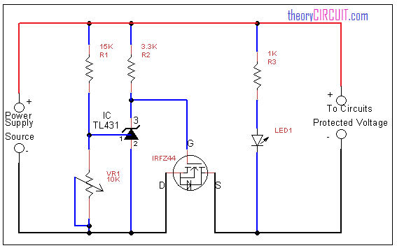Over voltage protection switch