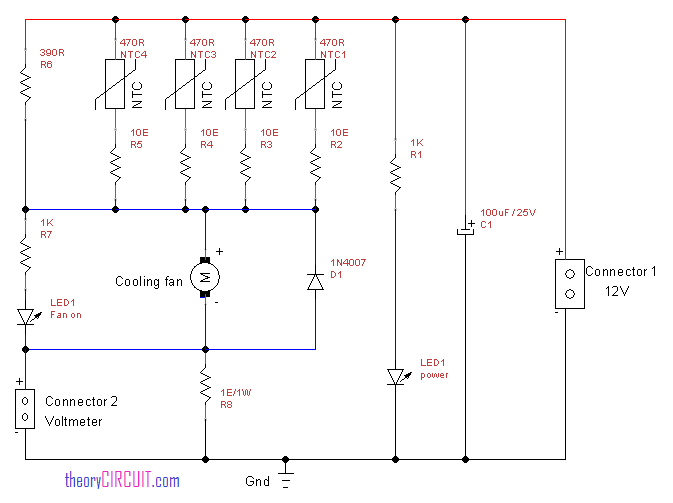 Cooling Fan Sd Control Circuit