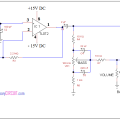 Tone control circuit using IC TL072