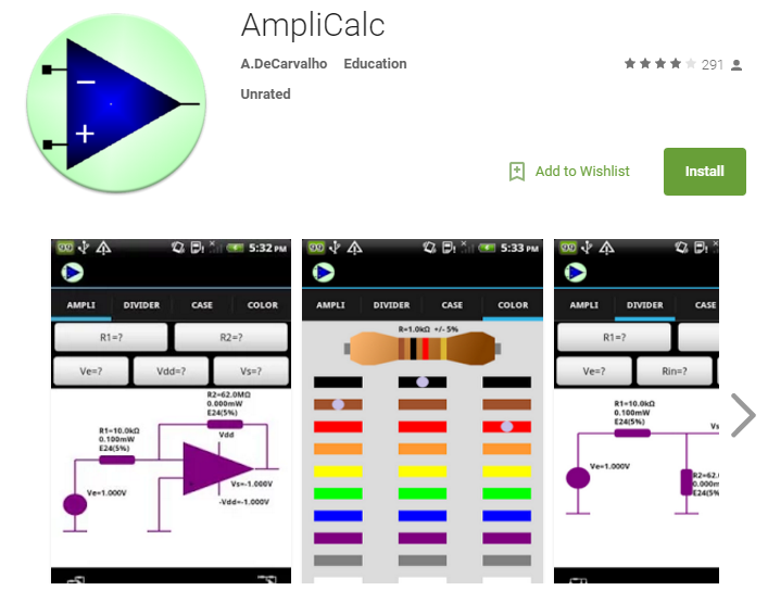 amplicalc app