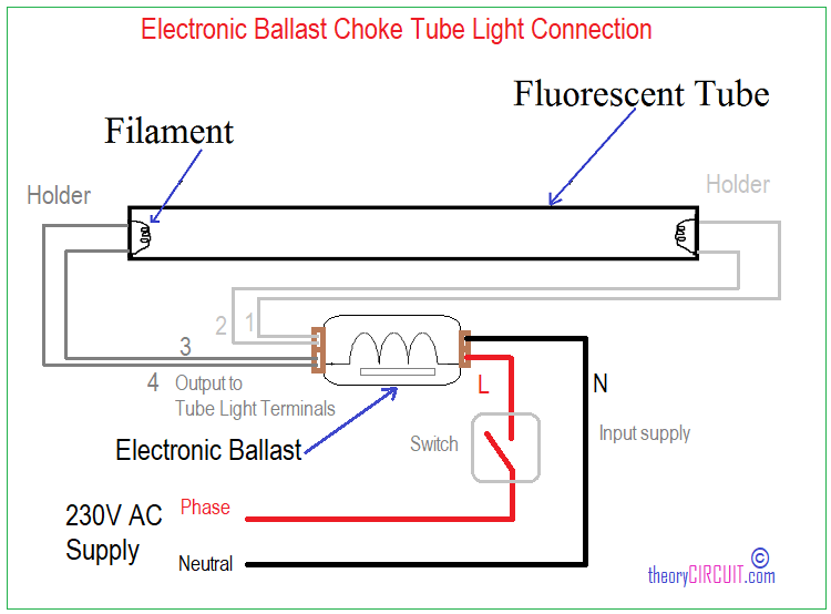 fluorescent light without starter