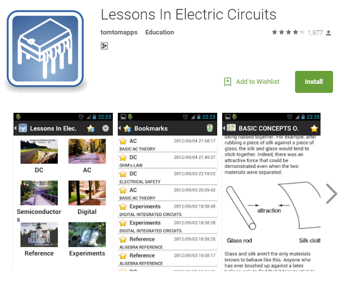 lessons in electric circuits app