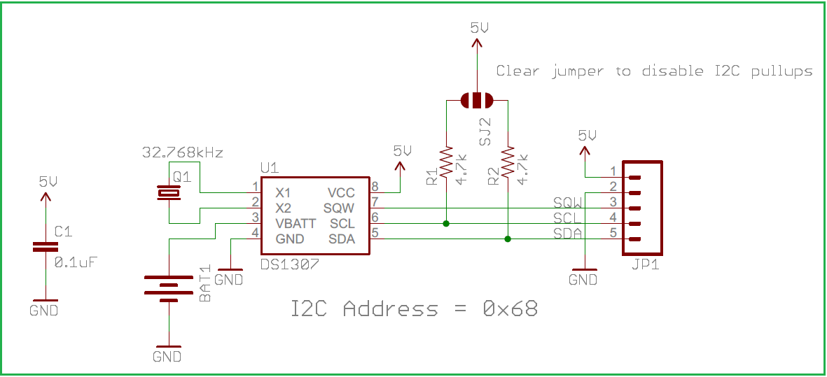 rtc module circuit diagram