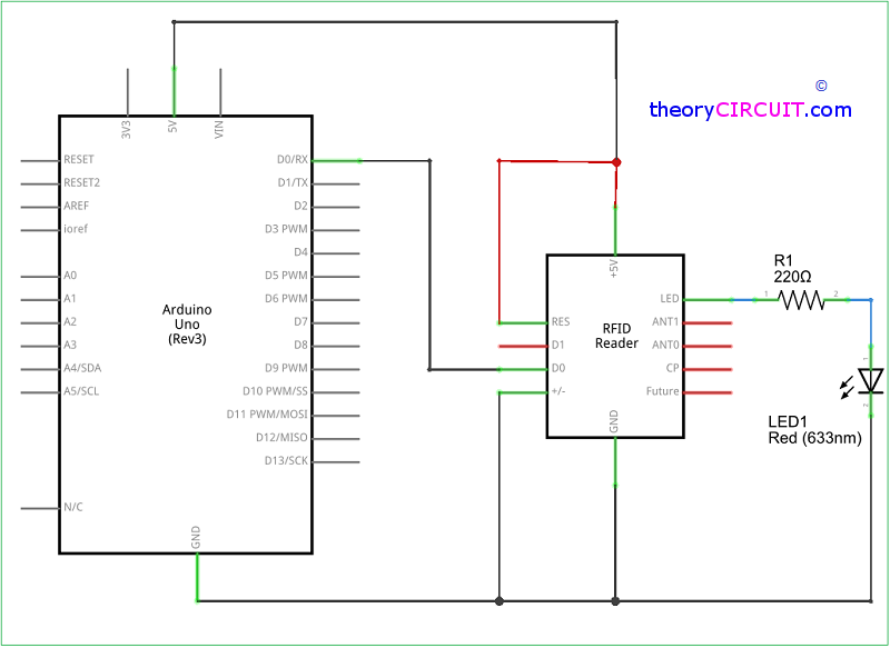 rfid arduino schematics