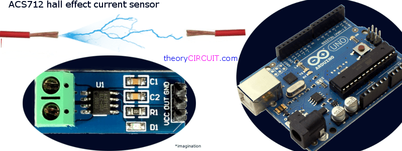 Hall Effect Current Sensor Circuit With Arduino