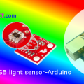 ISL 29125-RGB color Light Sensor with Arduino