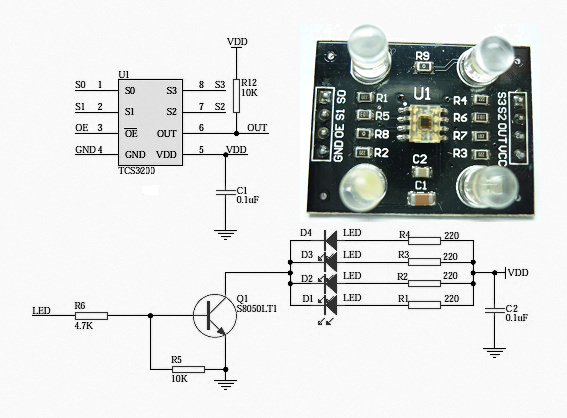 color-sensor-tcs3200-module-schematic-diagram