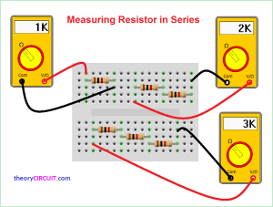 measuring resistor in series
