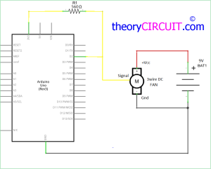 reading dc fan rpm arduino schematic