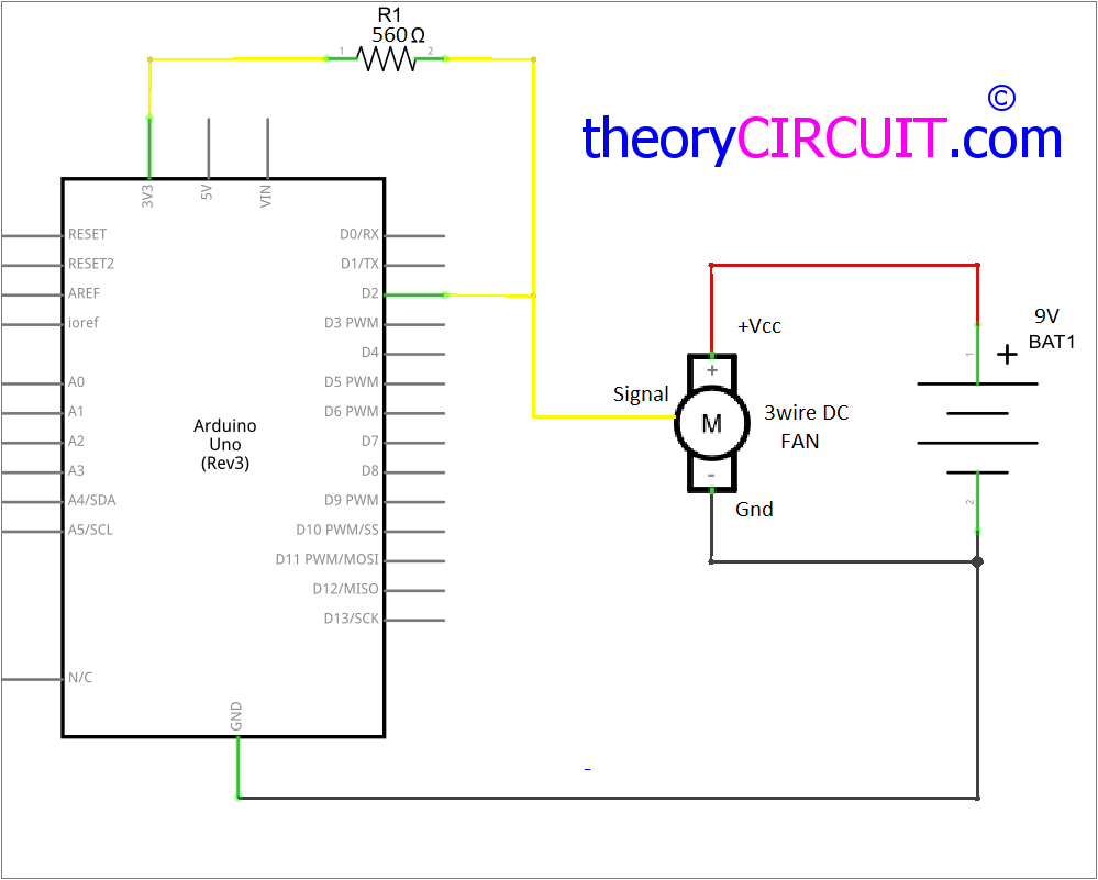 januar slag tommelfinger reading dc fan rpm arduino schematic - theoryCIRCUIT - Do It Yourself  Electronics Projects