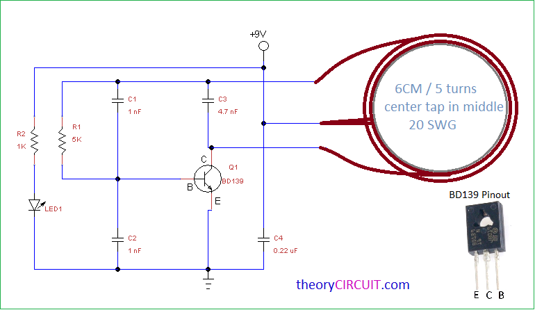 wireless mobile charger circuit