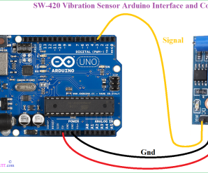 SW-420 Vibration Sensor Arduino Interface