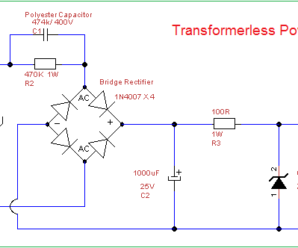 Transformerless Power Supply 6V DC