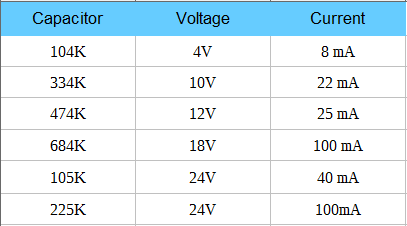 Transformerless Power Supply 6V DC