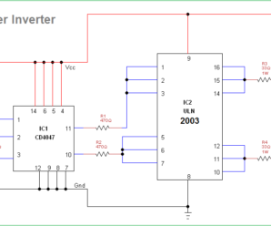 Simple Inverter Circuit using CD4047 and ULN2003