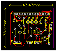 La4440 Amplifier Circuit Board