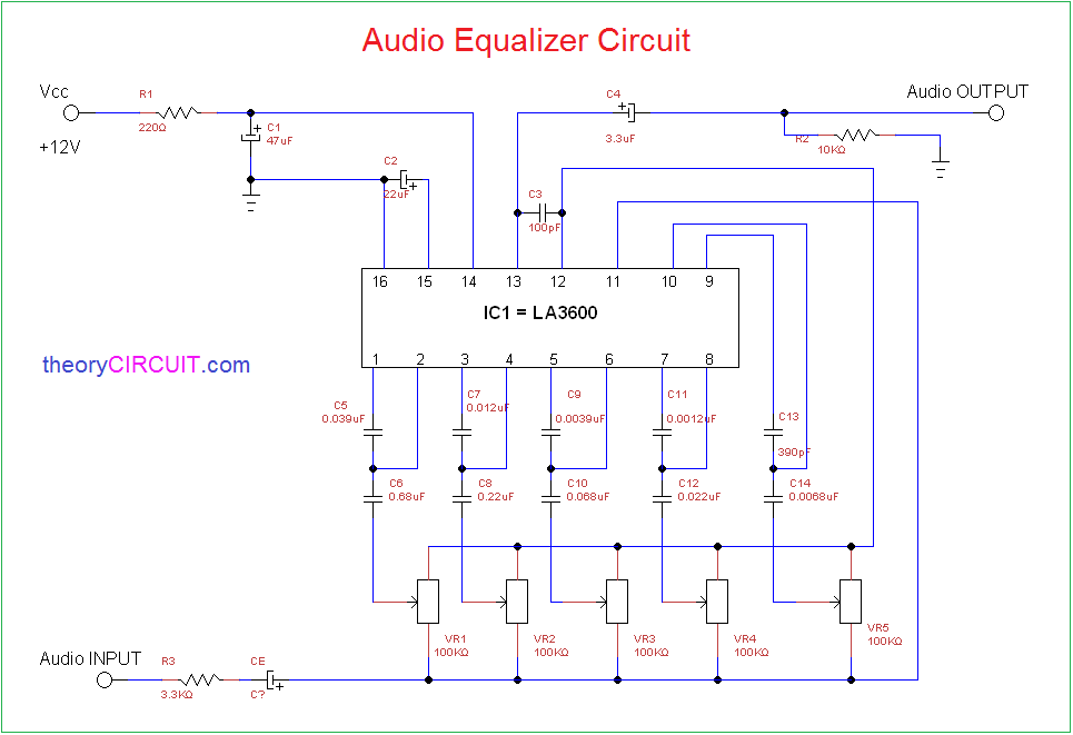 Digital Equalizer Circuit Diagram Circuit Diagram
