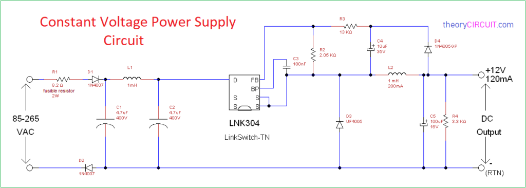 Constant Current Voltage Power Supply