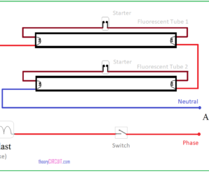 Fluorescent Lamp Wiring Diagram from theorycircuit.com