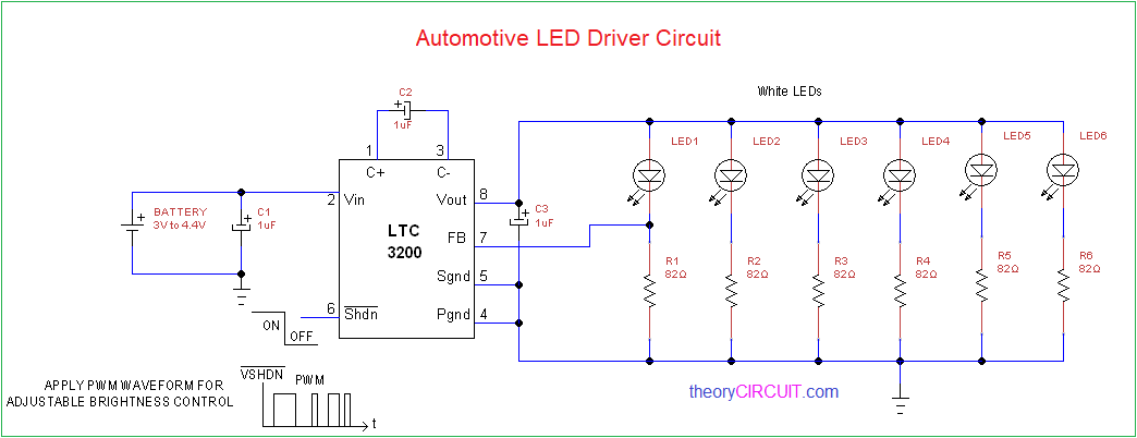 Konsekvent samfund Settlers Automotive LED Driver Circuit
