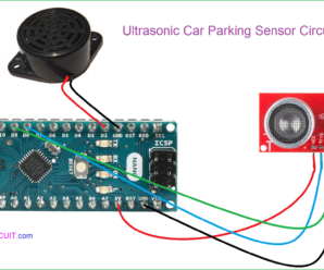 Car Reverse Parking Sensor Circuit