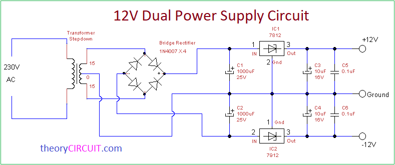 Dual Power Supply Circuit 