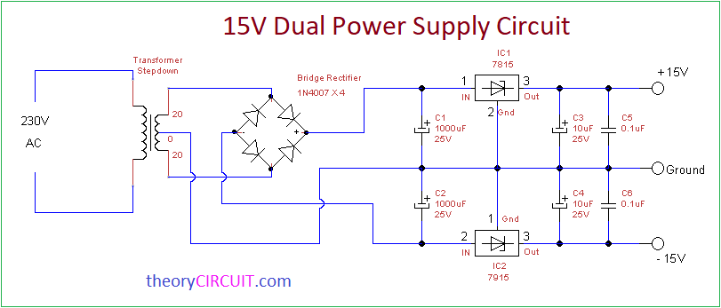 Dual Power Supply Circuit