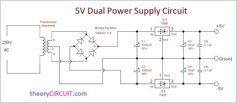 Dual Power Supply Circuit
