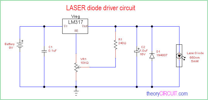 partner Train the snow's LASER diode driver circuit