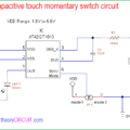 Capacitive Touch Momentary Switch Circuit