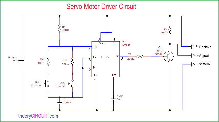 servo motor driver ic