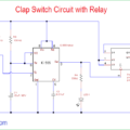 Clap Switch Circuit with Relay