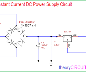 Constant Current DC Power Supply Circuit