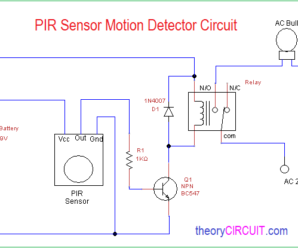 PIR Motion Detector Circuit