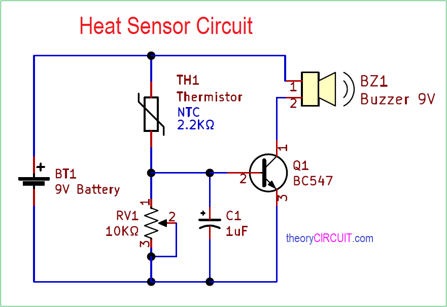 Heat Sensor With Fan Cooling Circuit Diagram   Circuit Diagram