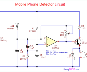 Mobile Phone Detector Circuit