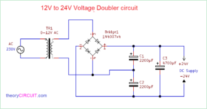 12V to 24V Voltage Doubler