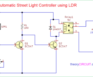 Automatic Street Light Controller using LDR