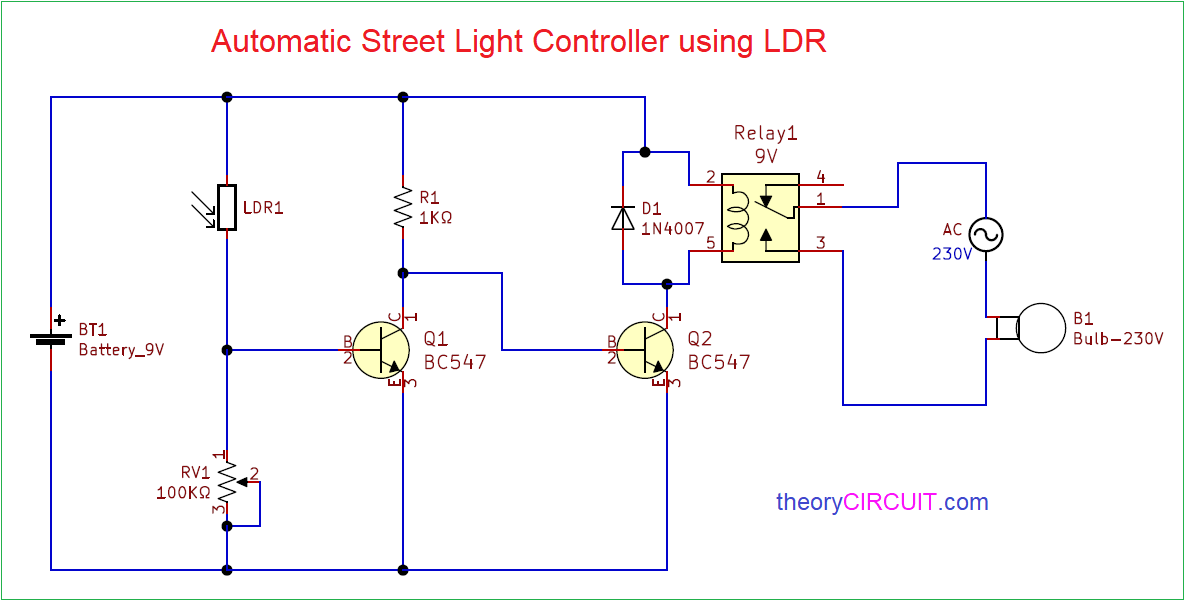 Doe alles met mijn kracht Geleend afbreken Automatic Street Light Controller using LDR