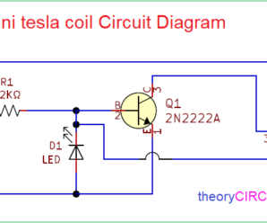 Mini tesla coil Circuit