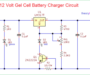 12 Volt Gel cell Battery Charger Circuit