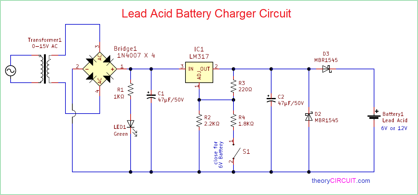 Lead Acid Battery Diagram