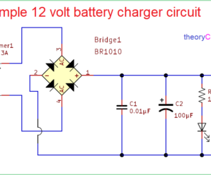 Simple 12 volt Battery Charger Circuit Diagram