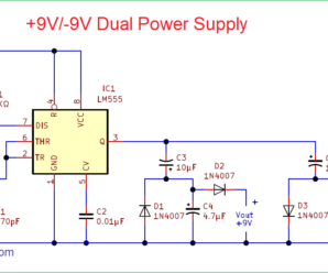 +/-9V Dual Power Supply from 3V